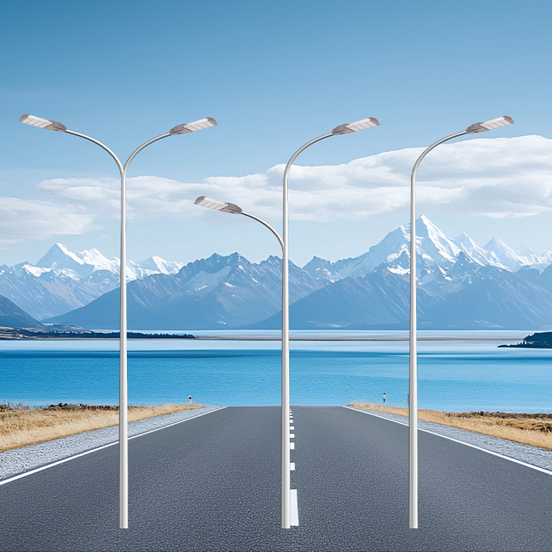 مصباح شارع LED خارجي بذراع واحدة/مزدوج بقدرة 40-200 واط مصباح شارع LED خارجي بذراع واحدة/مزدوج بقدرة 40-200 واط
